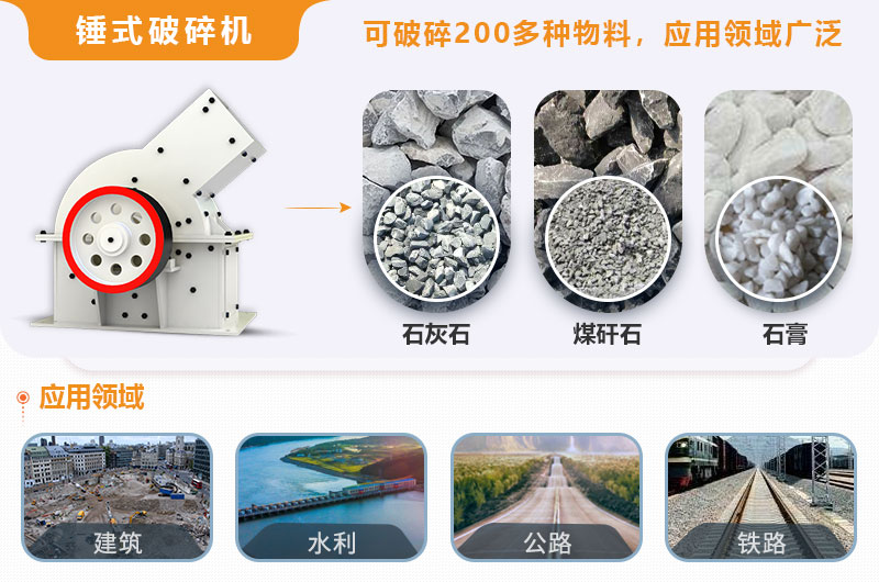 小型錘式破碎機型號參數(shù)表，報價是多少？